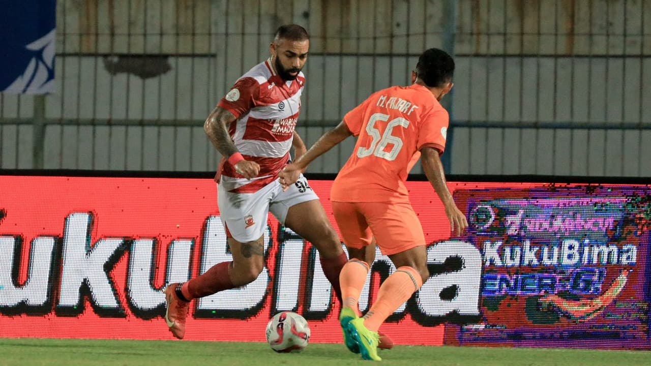 Hasil Championship Series Liga 1: Madura United Kalahkan Borneo FC 1-0