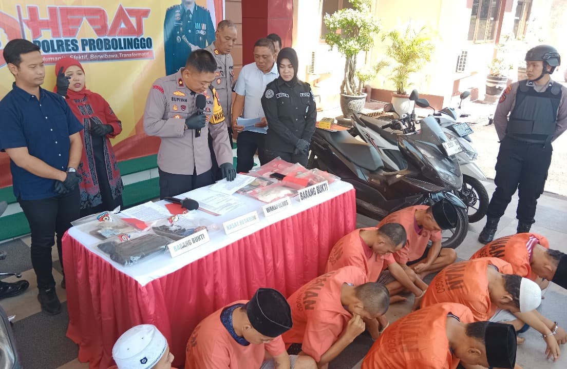 Modus Komplotan Debt Collector Jadi Perampas Motor di Probolinggo Dibekuk