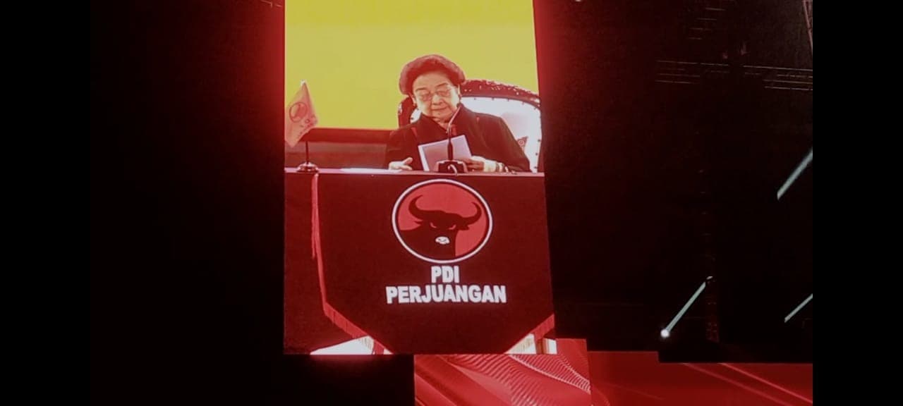 Megawati Sempat Nangis di Forum Rakernas V PDIP