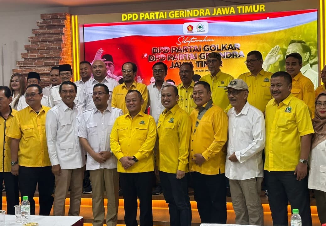 Gerindra-Golkar Bertemu, Jajaki Peluang Usung Bayu Airlangga di Pilwali Surabaya