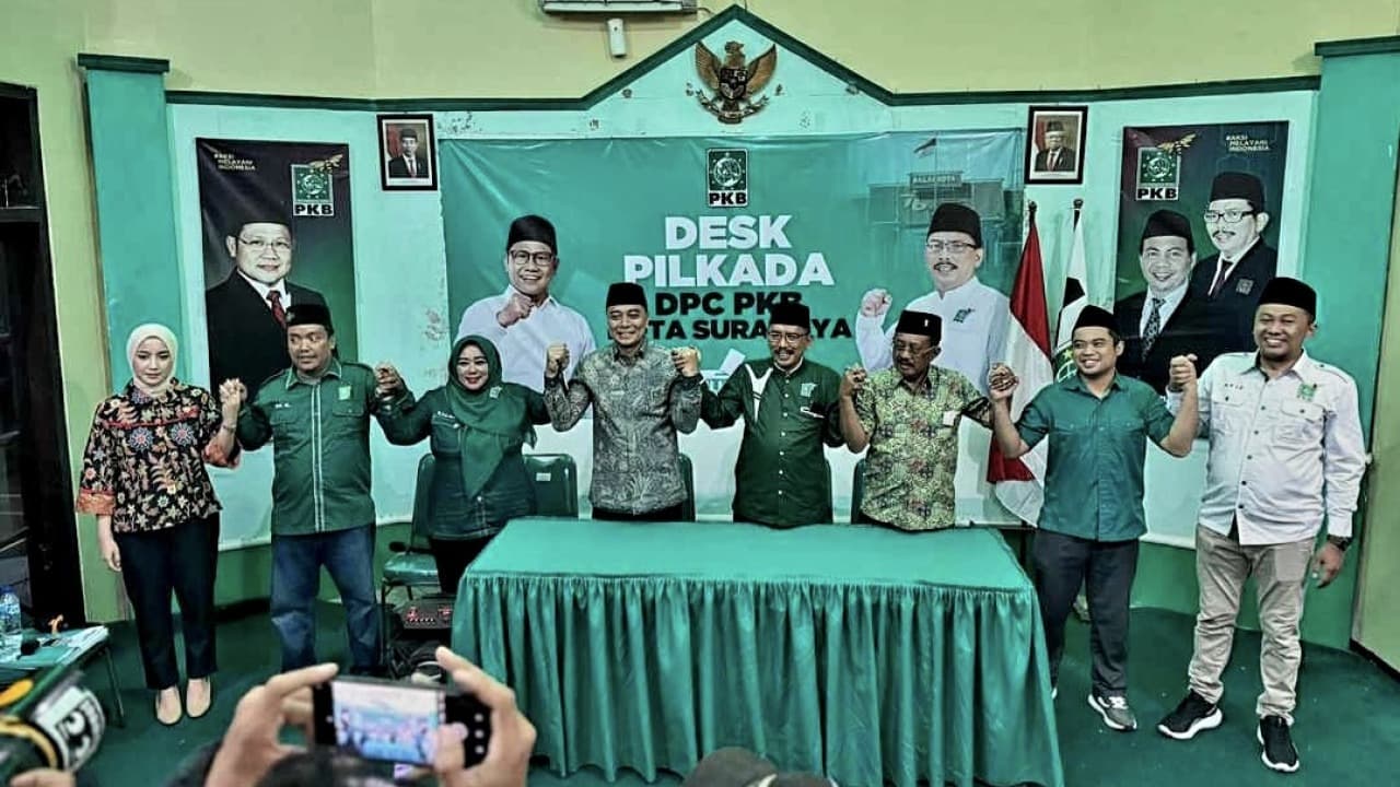 DPC PKB Surabaya Rekom Eri-Armuji Maju Pilwali 2024