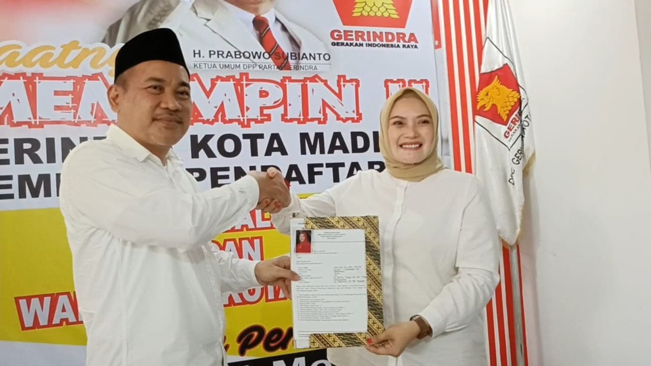 Inda Raya dan Andro Rohmana Berebut Rekom Bacawawali Madiun