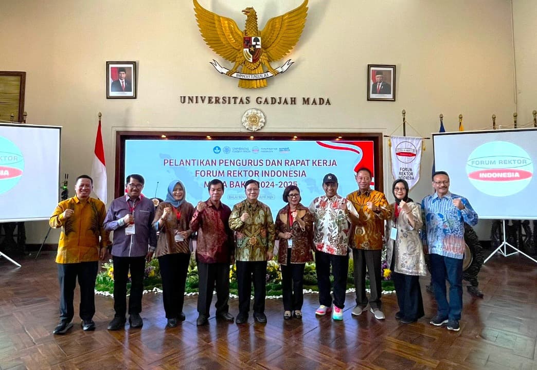 Prof Nurhasan Lantik Pengurus Forum Rektor Indonesia 2024-2025, Begini Harapan Dirjen Diktiristek