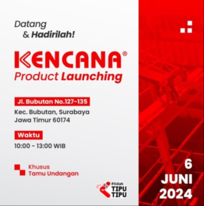 Eksklusif, PT Kencana Group Luncurkan Produk Terbaru di Surabaya