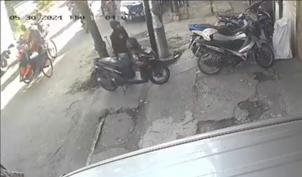 Terekam CCTV, Pelaku Curanmor 31 TKP di Surabaya diamankan Polisi