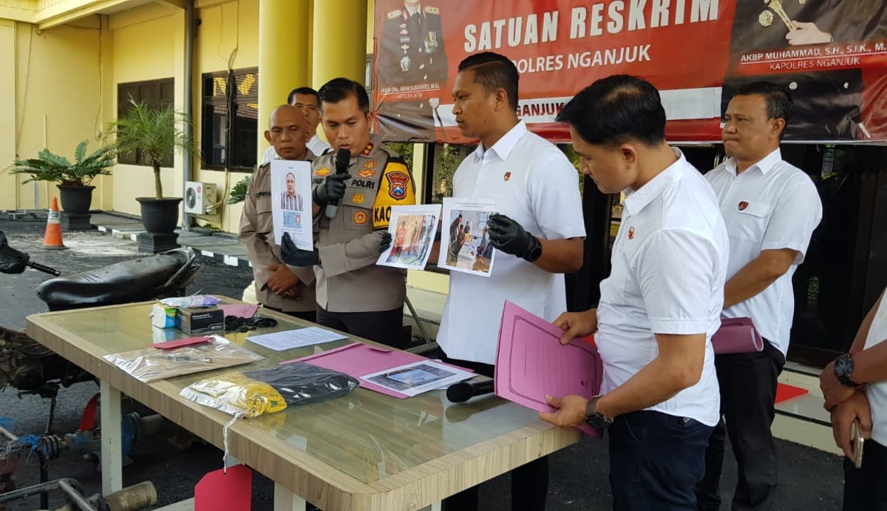 Korupsi Rp. 1,2 Miliar, Bendahara Desa Sukorejo Nganjuk Diamankan Polisi