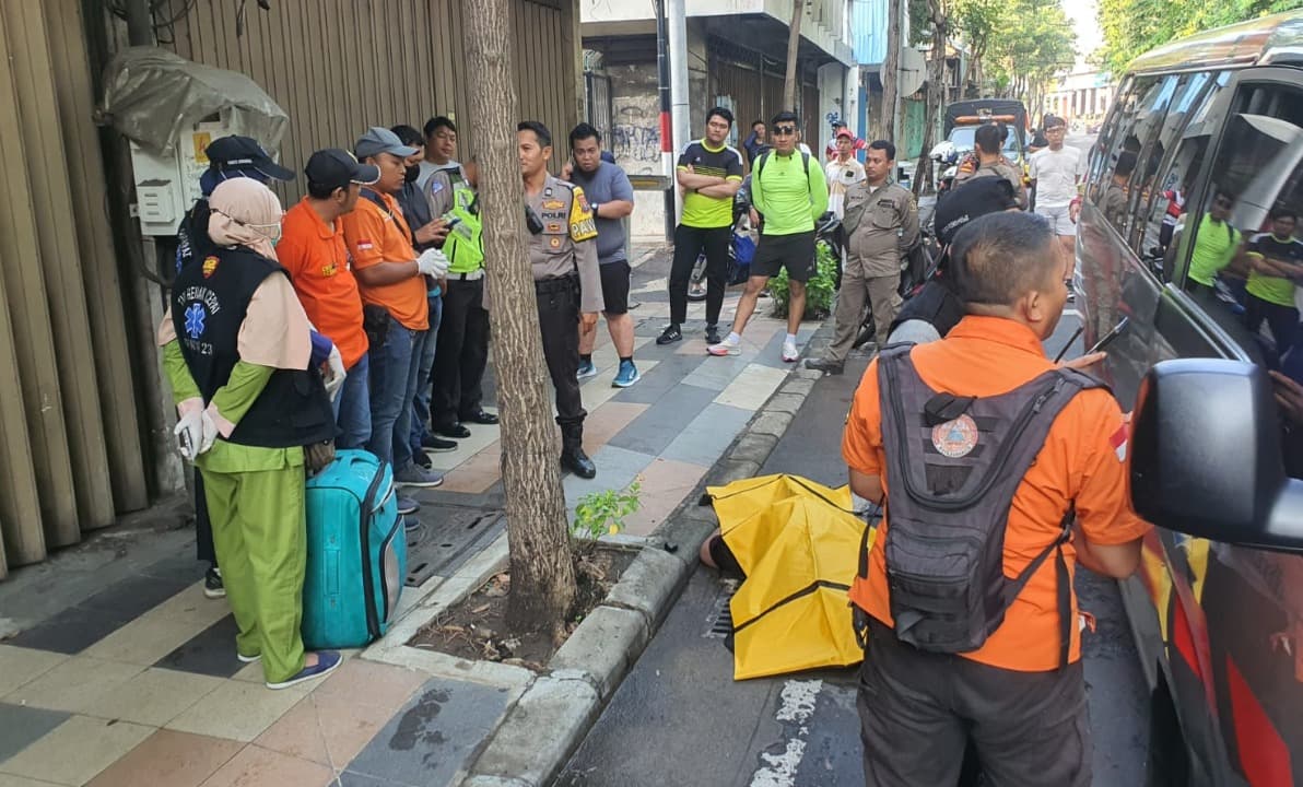 Warga Rungkut Permai Surabaya Ditemukan Meninggal Saat Jogging