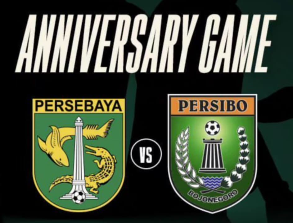 Link Live Streaming Anniversary Game Persebaya vs Persibo