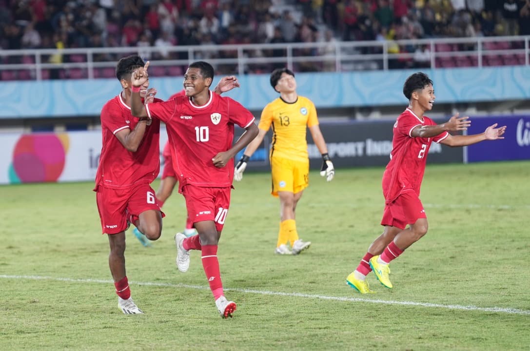 Klasemen Akhir Timnas Indonesia U-16 di Grup A ASEAN U-16 Boys Championship 2024