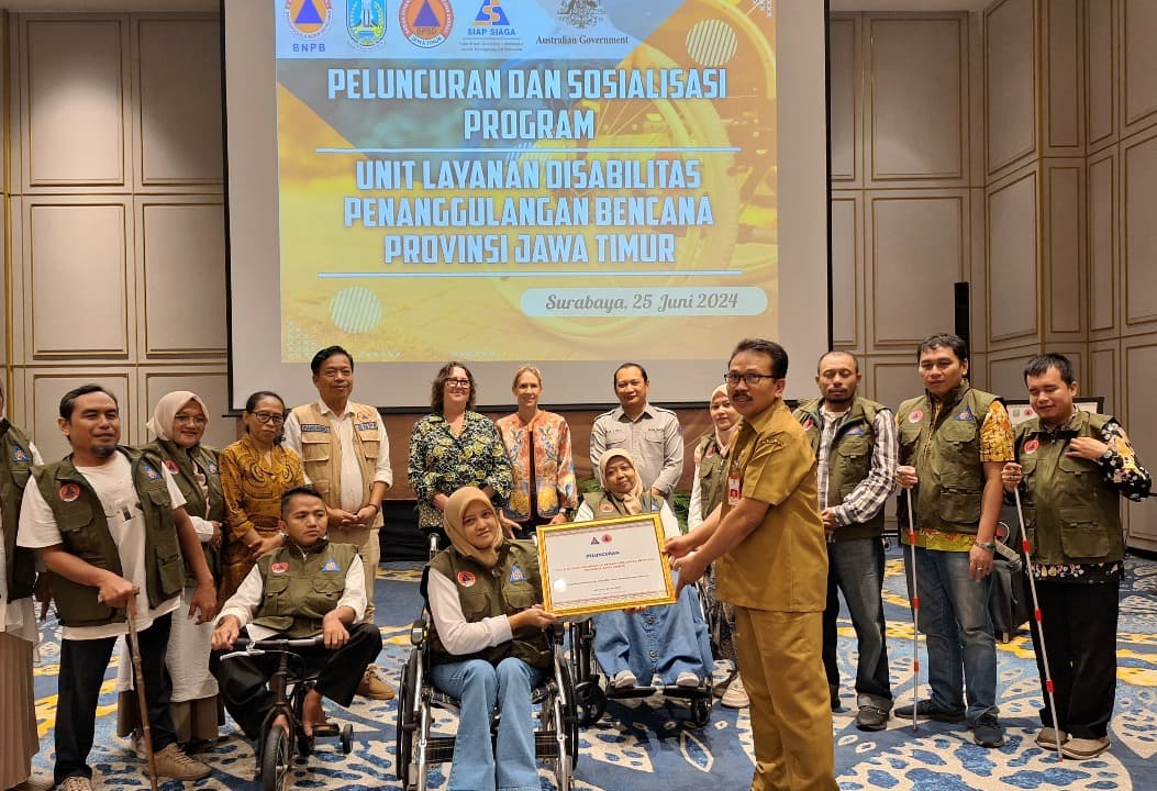 Gandeng Siap Siaga, BPBD Jatim Resmi Luncurkan Unit Layanan Disabilitas PB Provinsi Jawa Timur