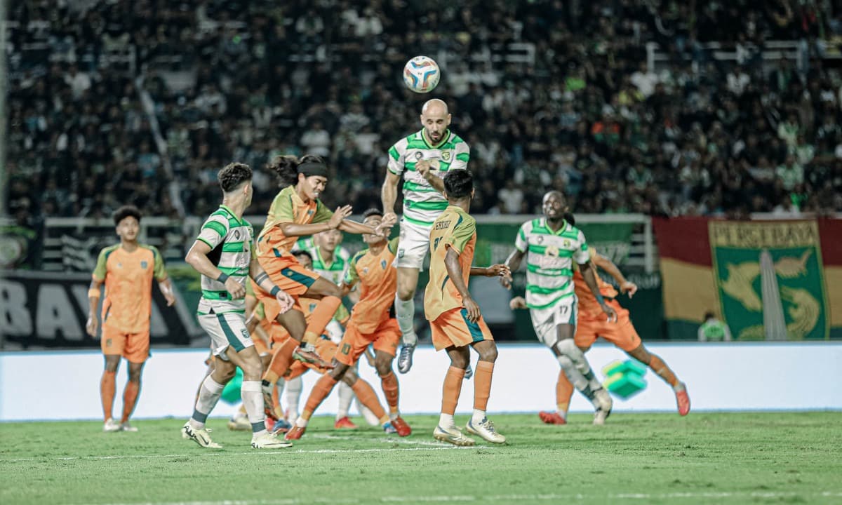 Mohammed Rashid Cetak Gol, Persebaya Kalahkan Persibo 2-0