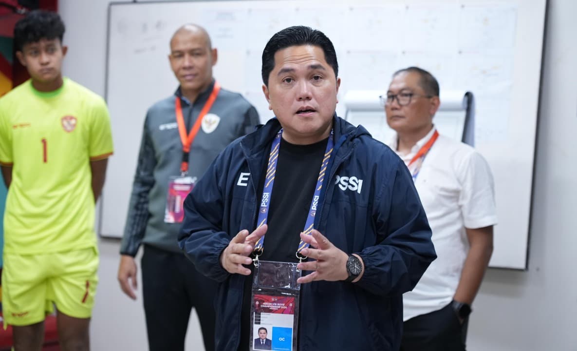 Kata Erick Thohir Usai Timnas Indonesia U-16 Gagal ke Final