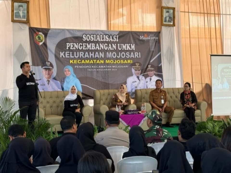 Gandeng Konten Kreator, Sosialisasikan Digital Marketing ke Pelaku UMKM di Kelurahan Mojosari