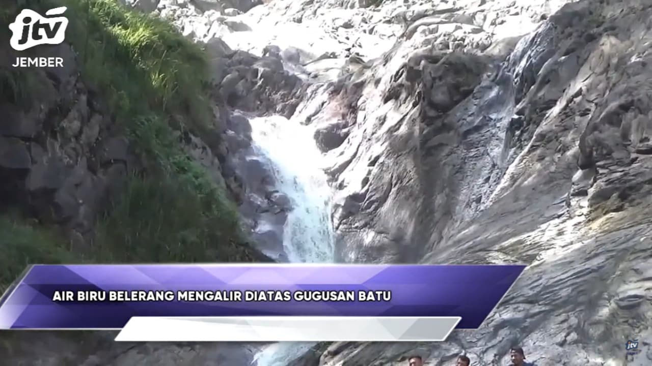 Pesona Air Terjun Kali Pait Gunung Ijen