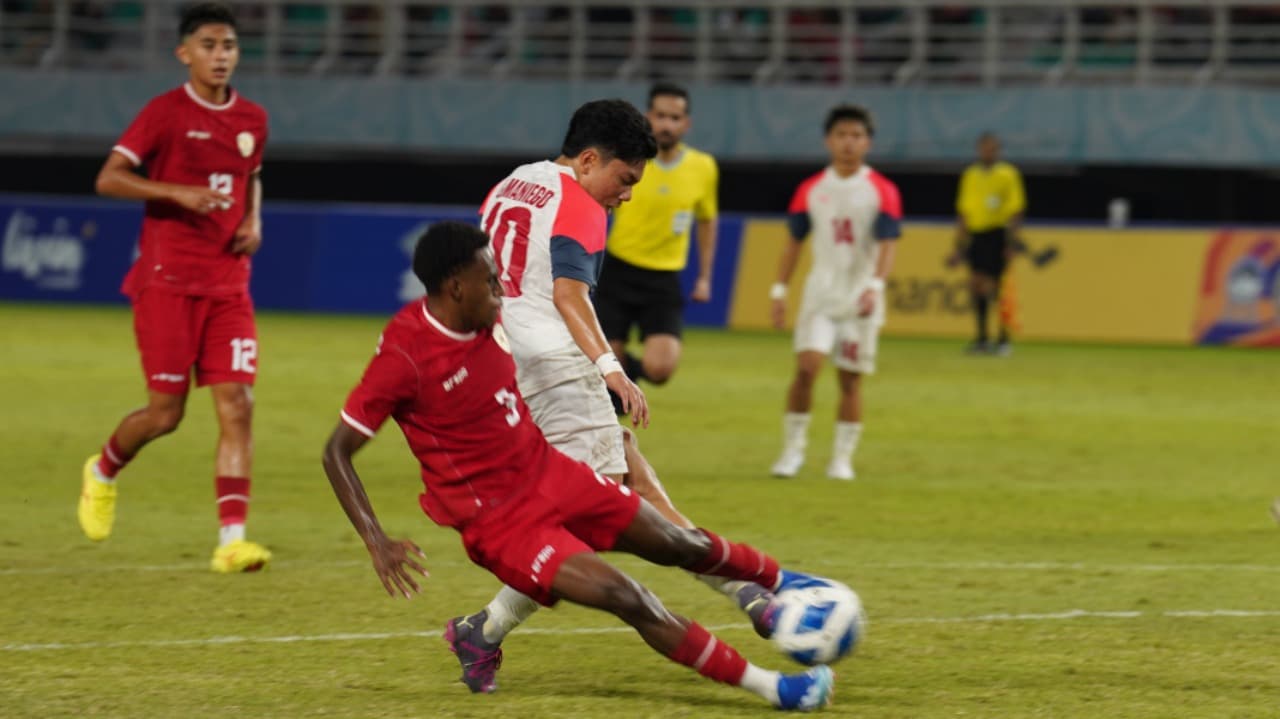 Timnas Indonesia U-19 vs Kamboja Imbang Tanpa Gol di Babak Pertama