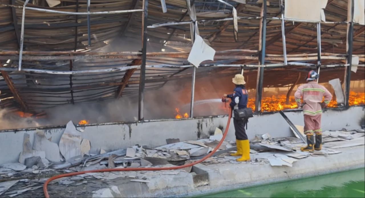 Peternakan Ayam Di Tulungagung Terbakar Hebat Kerugian Lebih Dari 1 Miliar