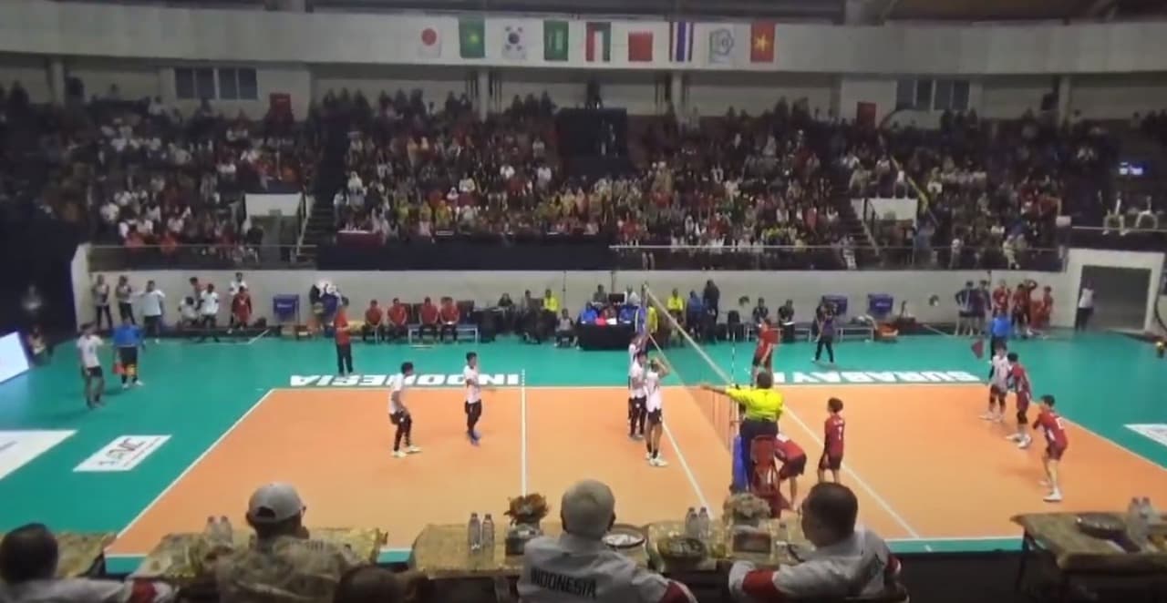 Tim Voli Putra Indonesia U-20 Gilas Hong Kong 3-0 di Laga Perdana AVC
