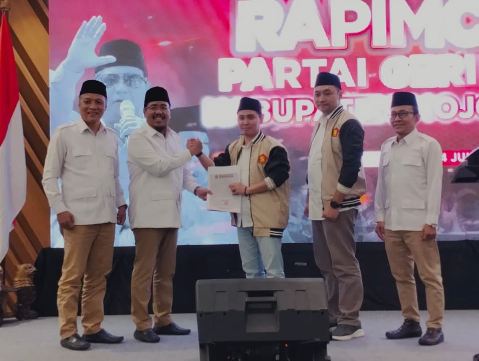 Gerindra Resmi Usung Gus Barra-Mas Rizal di Pilkada Mojokerto