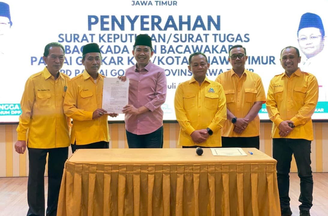 Resmi Didukung Golkar, Gus Fawait Kantongi Surat Tugas 7 Parpol