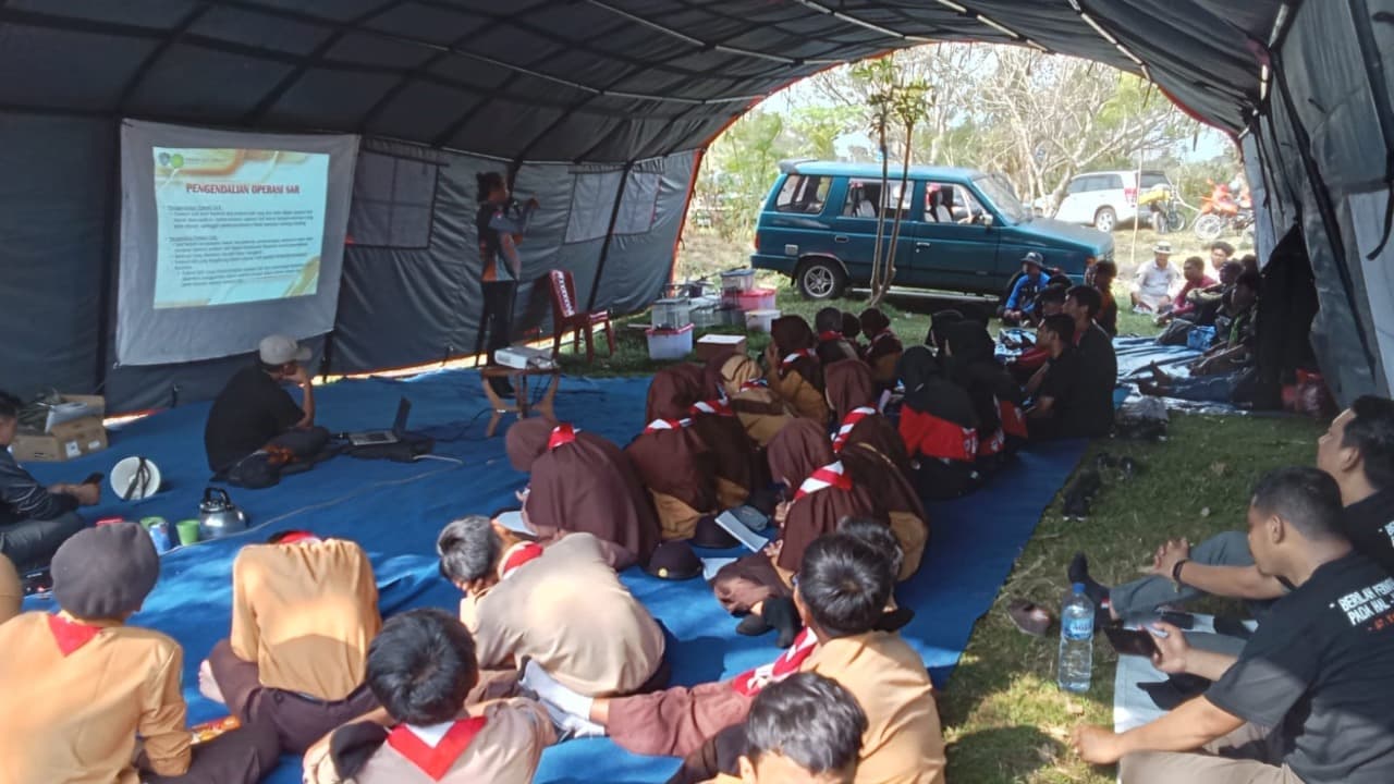 Siaga Bencana, Latihan Gabungan Potensi SAR Digelar Di Kabupaten Kediri