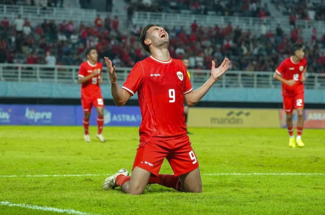 Jens Raven Bawa Timnas Indonesia U-19 Unggul 1-0 Atas Thailand di Babak Pertama