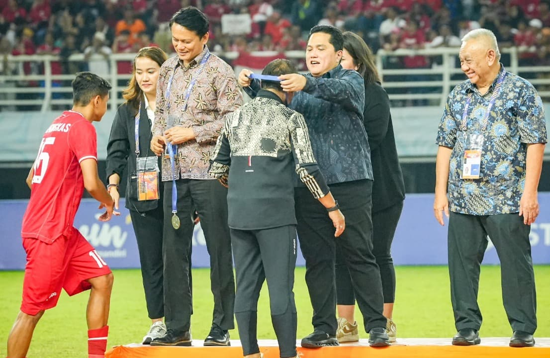 Kata Erick Thohir Usai Timnas Indonesia U-19 Juara Piala AFF U-19 2024