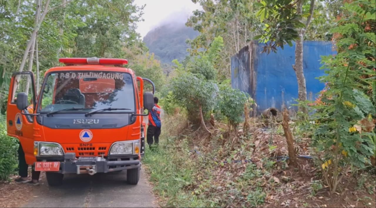 Sumber Air Mengecil, Puluhan Keluarga Di Tulungagung Alami Krisis Air Bersih