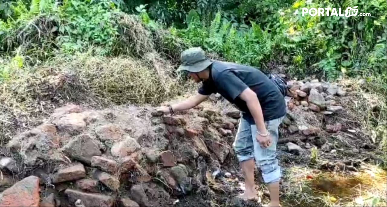 Hendak Cari Ikan, Warga Kediri Temukan Batu Bata Kuno Bekas Patirtan