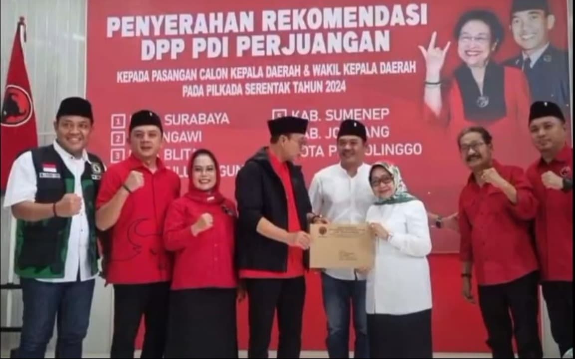 Rekomendasi PDIP Kembali Duetkan Hj. Munjidah-Sumrambah, Warsubi Terus Sapa Pendukung di Jombang