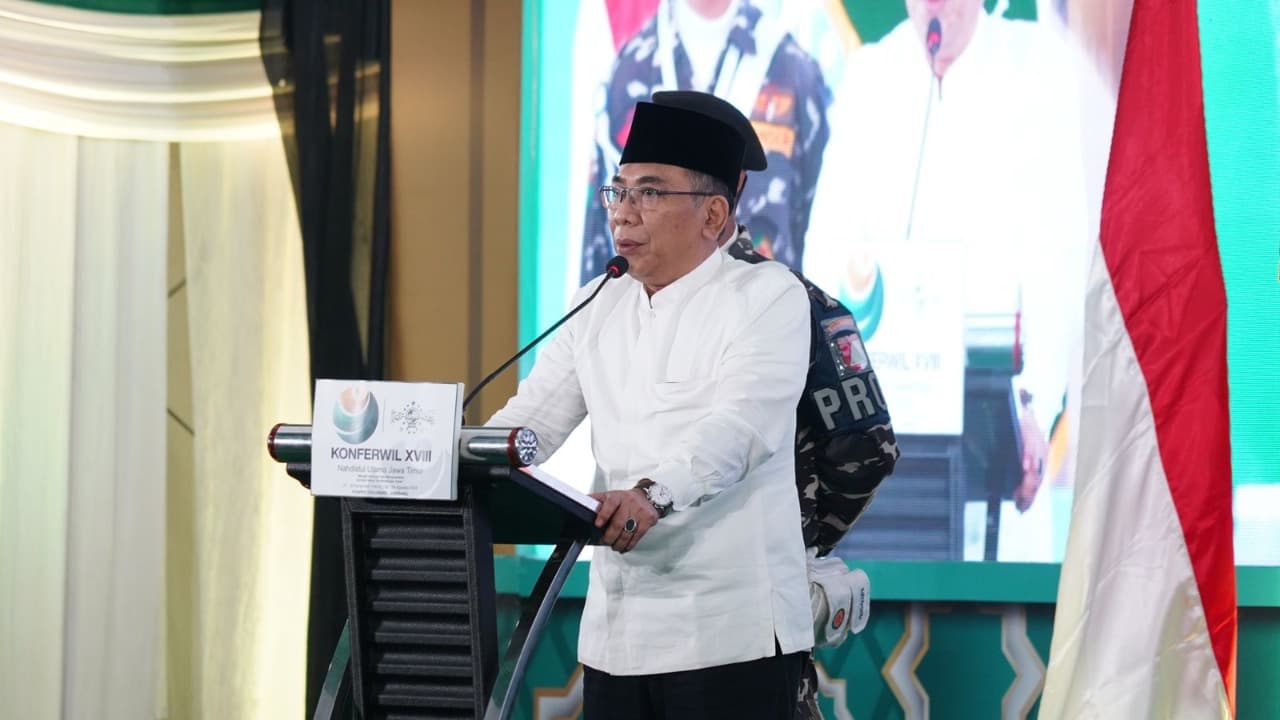 Buka Konferwil NU Jatim, Gus Yahya Sampaikan Semangat Transformasi