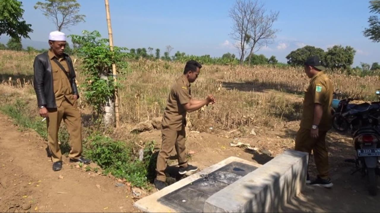 Tingkatkan Kesejahteraan Petani, Pemdes Cobanjoyo Pasuruan Bangun Sumur Bor