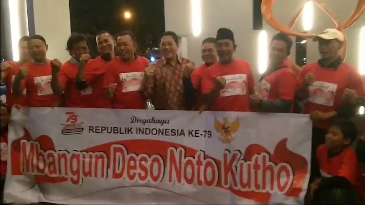 Bersama Pengurus RT RW di Sidoarjo, Cak Khulaim Junaidi Siap Maju Pilbub Sidoarjo "Mbangun Deso Noto Kuto"