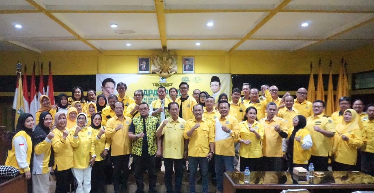 Rapat Pleno DPD Golkar Usulkan Arif Fathoni Duduki Kursi Pimpinan DPRD Surabaya