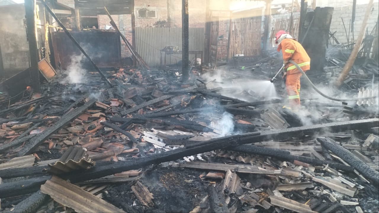 Kandang di Banyuwangi Terbakar, Enam Kambing Mati Terpanggang