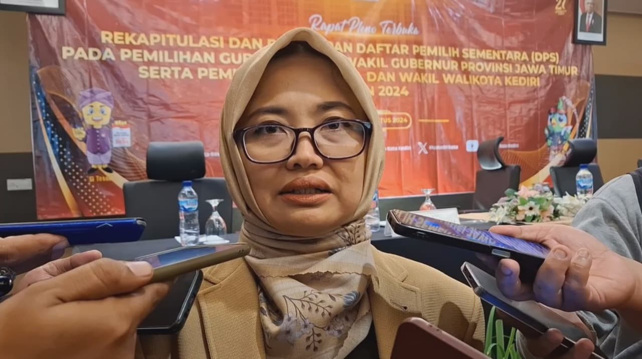 KPU Kota Kediri Tetapkan Jumlah DPS Sebanyak 221.359 Pemilih