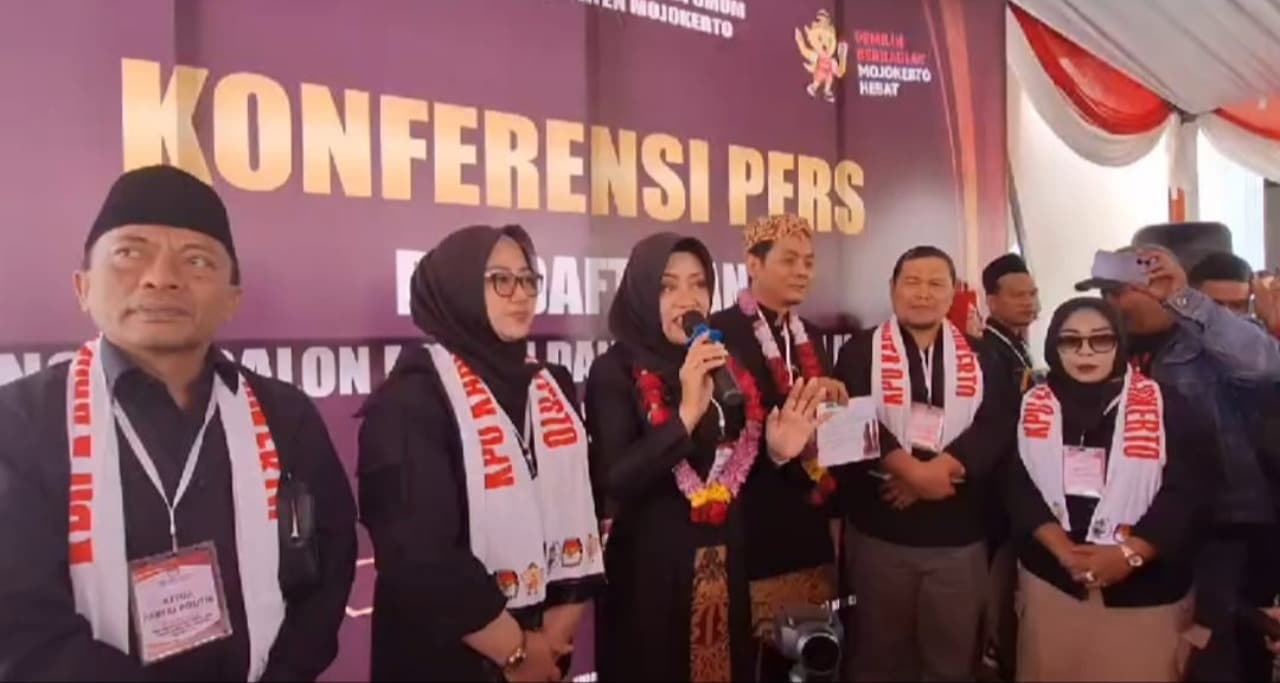 Daftar ke KPU, Ikfina-Gus Dollah Optimis Raih 70 Persen Suara