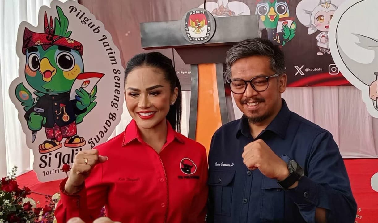 Diisukan Mundur, Kris Dayanti-Dewa Akhirnya Daftar Pilwali Kota Batu