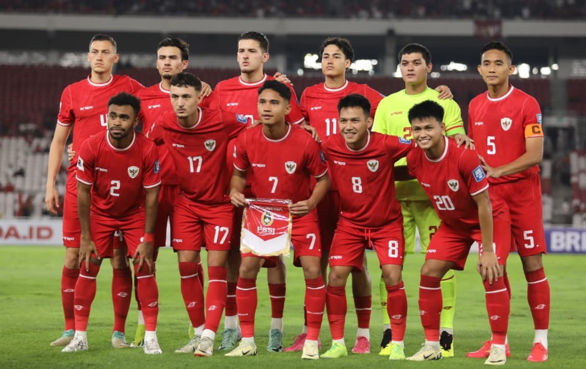 Daftar 26 Pemain Timnas Indonesia untuk Putaran Ketiga Kualifikasi Piala Dunia 2026 Zona Asia