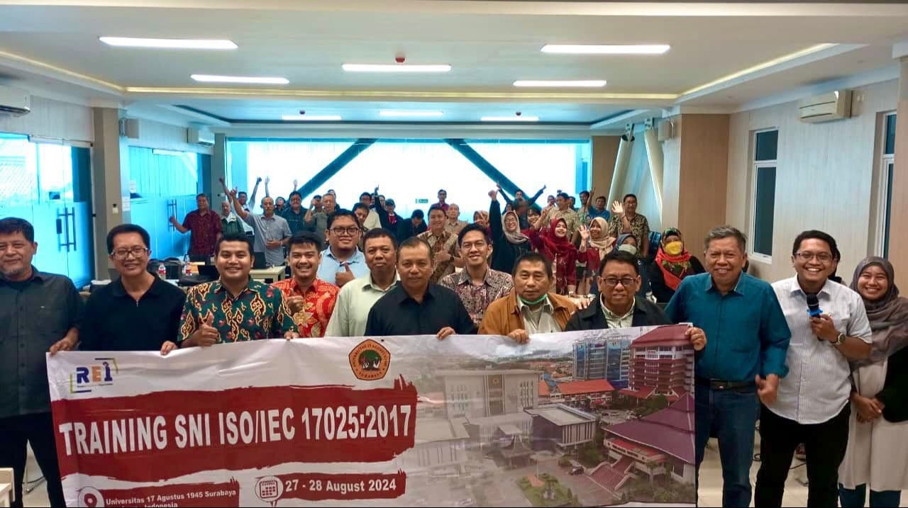 Fakultas Teknik Untag Surabaya Gelar Pelatihan SNI ISO/IEC