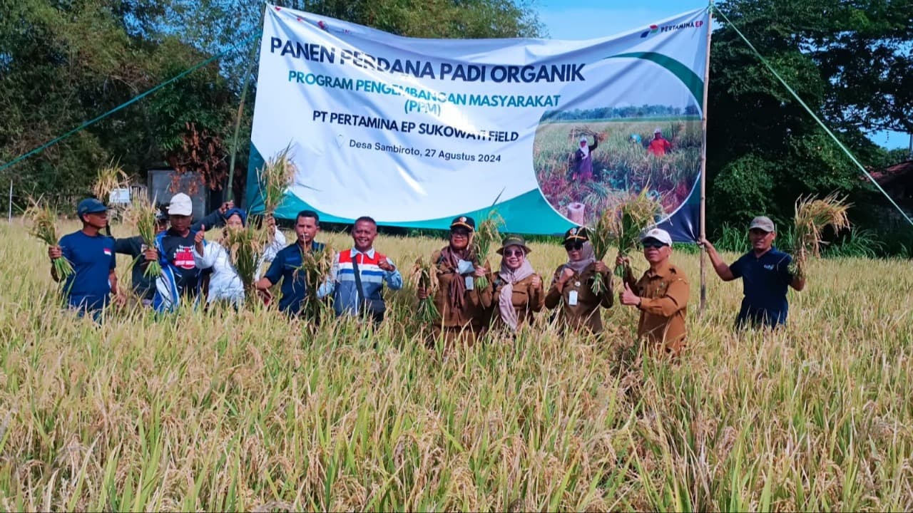 Wujudkan Ketahanan Pangan di Bojonegoro, PEP Sukowati Field Kembangkan Integrated Farming