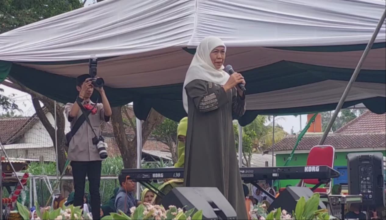 Khofifah Resmikan Gedung Muslimat NU Kabupaten Blitar