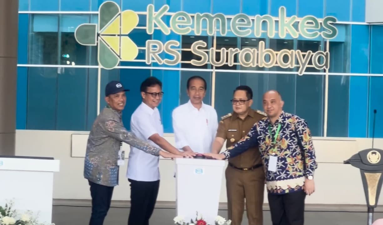 Presiden Jokowi Resmikan RS Kemenkes Surabaya Senilai Rp 2 Triliun