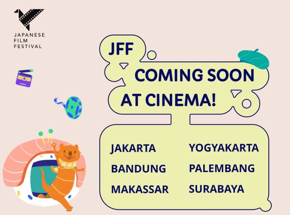 Japanese Film Festival Siap Menyapa 6 Kota Besar di Indonesia