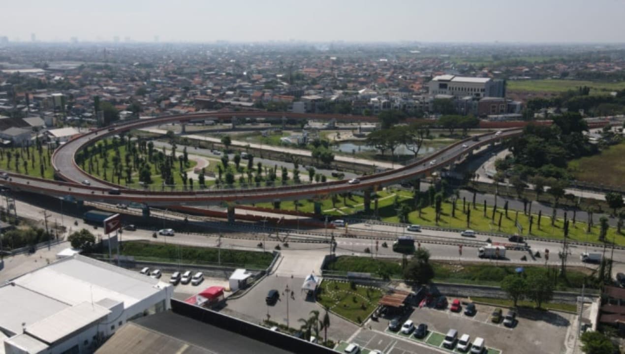 Jokowi Resmikan Flyover Djuanda, Solusi Atasi Kemacetan di Sidoarjo