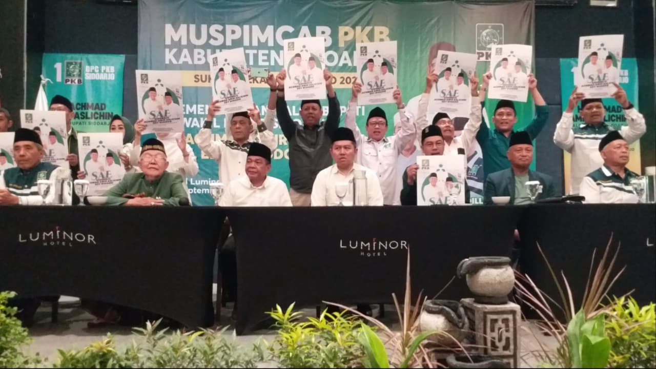 Ratusan Kader PKB Sidoarjo All Out Menangkan Mas Iin-Edy Widodo