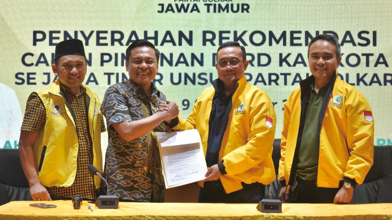 Golkar Tetapkan Pimpinan DPRD Jatim dan 21 Pimpinan DPRD Kabupaten-Kota Se Jatim