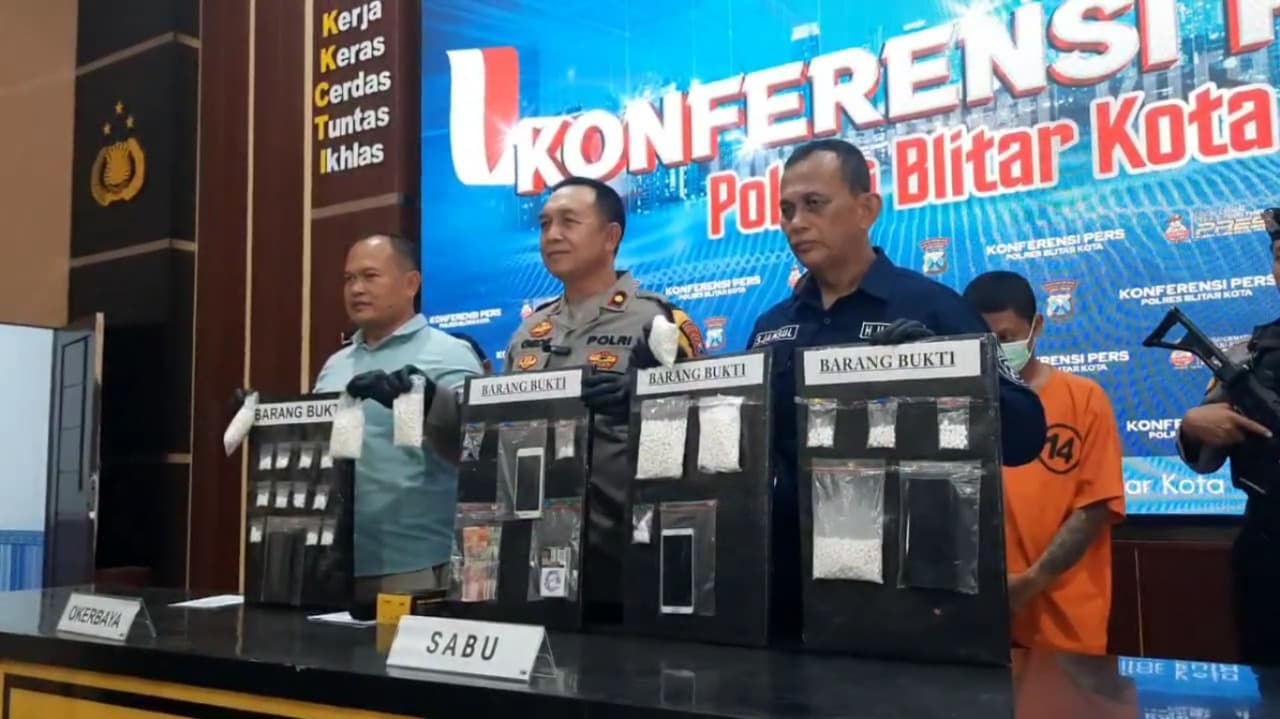 Lima Remaja Pengedar Narkoba Ditangkap, Salah Satunya Masih di Bawah Umur