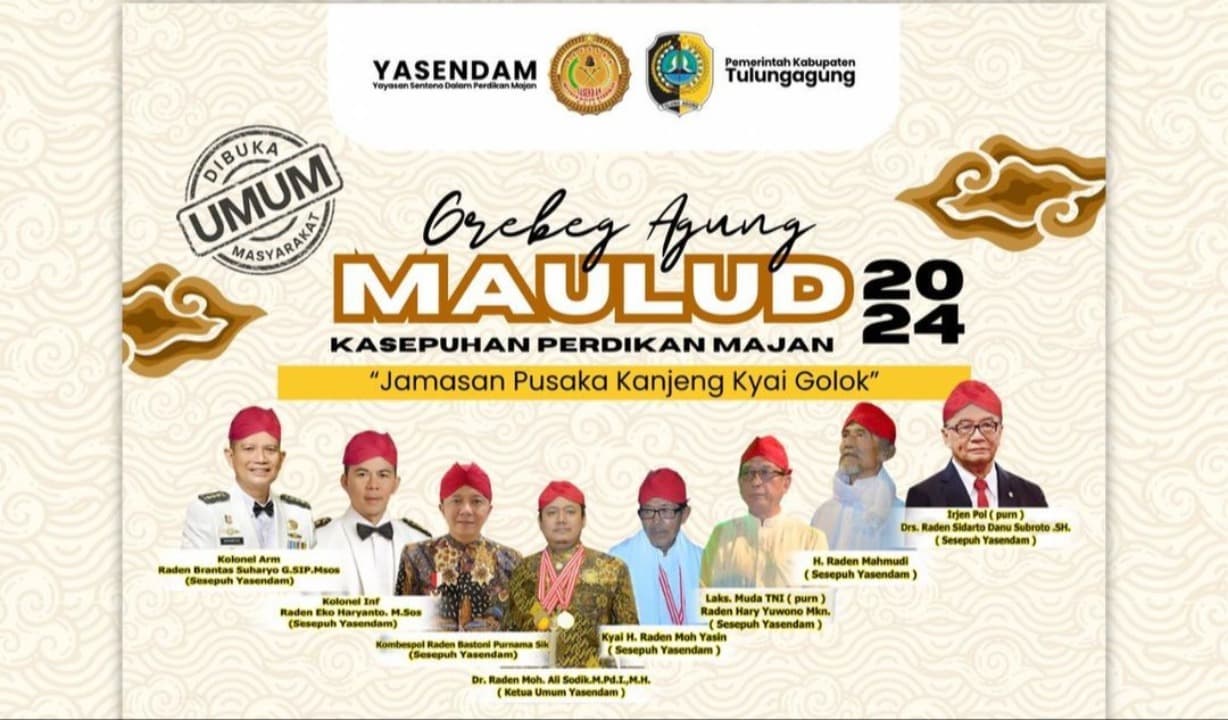 Meriahkan Maulid Nabi, Tulungagung Gelar Grebeg Agung Maulud Perdikan Majan 2024