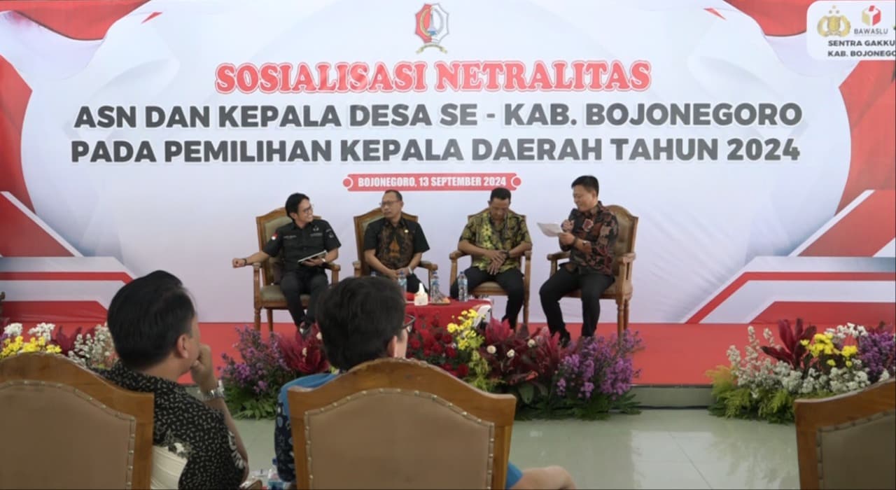 Pemkab Bojonegoro Sosialisasikan Netralitas ASN dan Kades Jelang Pilkada 2024