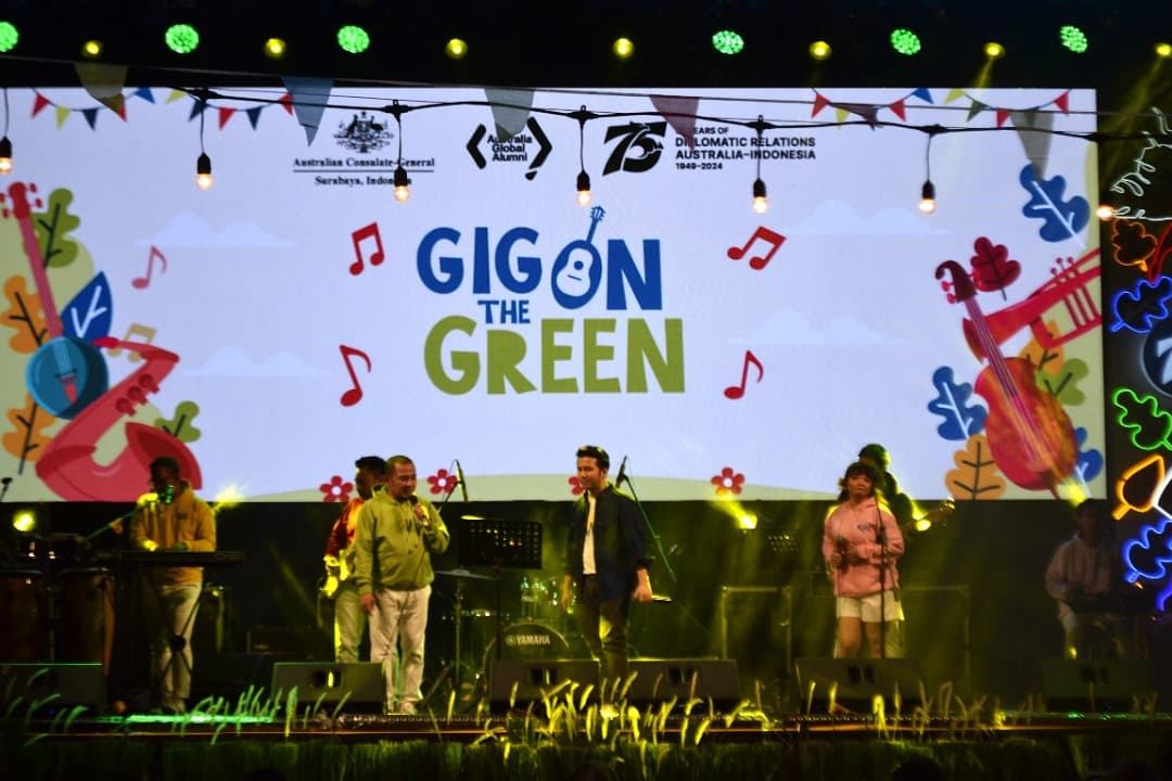 Gig on The Green: Festival Musik untuk Merayakan Hubungan Diplomatik Indonesia-Australia di Surabaya